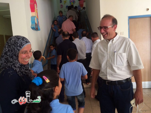  كفرقاسم- فيديو: البداية الصحيحة هي عنوان النجاح .. مدرسه جنة ابن رشد تستقبل طلابها بمراحل مدروسة وتودع حجاجها